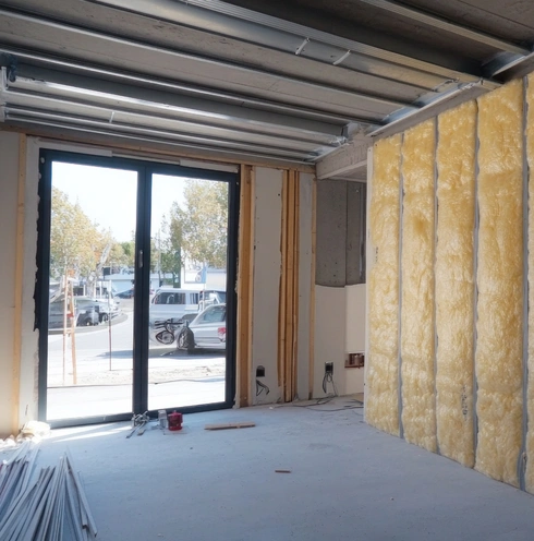 Insulation installation in Downtown Los Angeles property