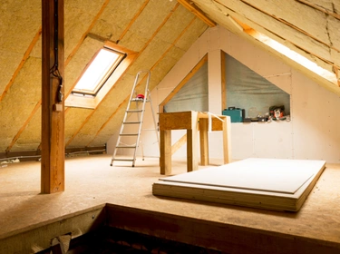 Residential attic insulation project in Los Angeles