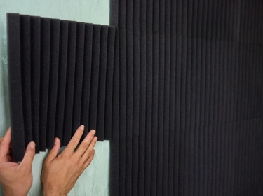 Interior wall soundproofing project in Los Angeles